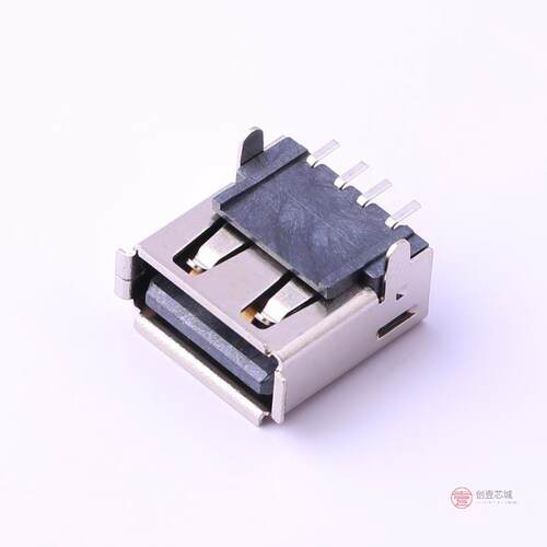 原装正品USB-SMT-04F-S1-B1-R11全新Type-A 母座 卧贴