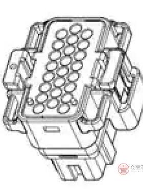 原装4-1437287-6全新MERTEC 24 W PLUG 130025602402正品