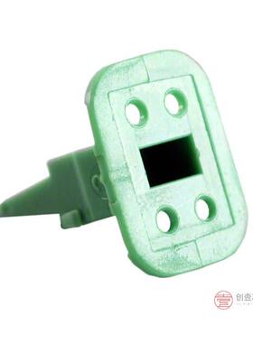 原装AW4S全新CONN PLUG WEDGE 4POS GREEN正品