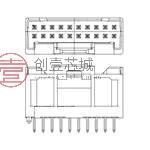 原装503091-2821全新集管和线壳 iGrid V Hdr Dul