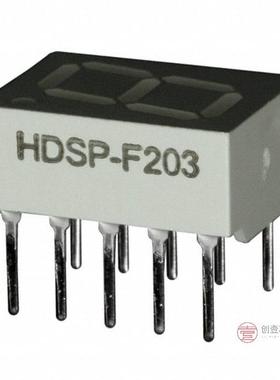 原装HDSP-F203全新DISPLAY 7-SEG 0.4  SGL RED 10DIP正品
