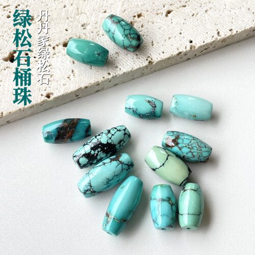 原矿高瓷绿松石一物一图无优化
