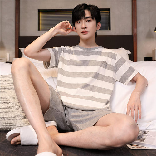 努比努米青少年睡衣男纯棉