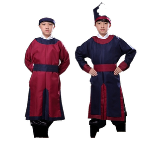 捕快儿童衙役服装官兵影视话剧演出服宋朝明朝古装戏服男轿夫侍卫