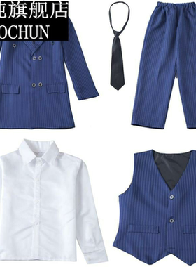 少儿Popping裤子locking中长款西服套装儿童街舞西装机械舞锁舞服