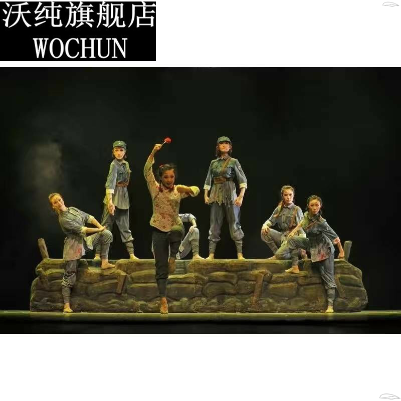 定制仿真高密度泡沫石头战地山花别样红舞台演出道具战壕堡垒影