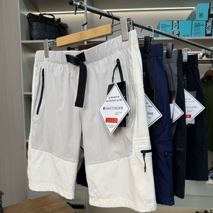 袅system系列平替！防刮耐磨防泼水男士户外机能登山徒步速干短裤