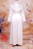 汉服古装 量身定做仿真丝丝缎汉服中衣一整套