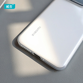 非官方高简约ins风 防摔保护套简约男女不发黄素皮版 臧否 适用小米14手机壳超薄PP壳纯透明硬14Pro全包新款