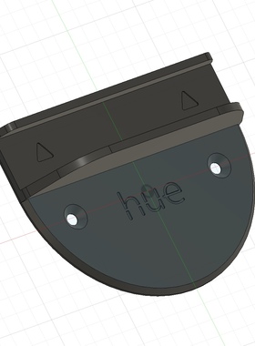 适用于飞Li浦电视HUE灯带卡扣非原装3d打印无背胶PLAY/Bridge配件