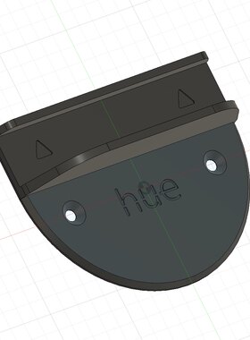 适用于飞Li浦电视HUE灯带卡扣非原装3d打印无背胶PLAY/Bridge配件