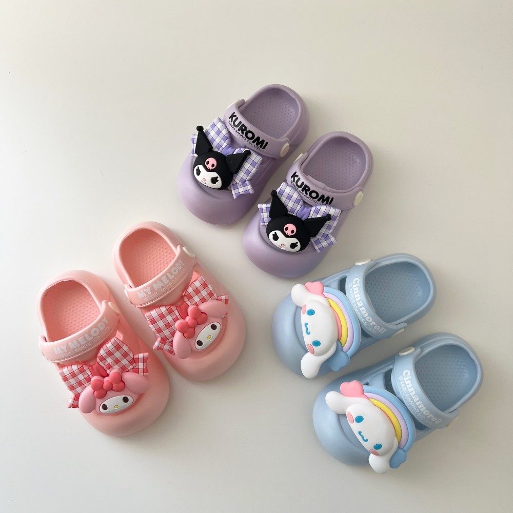 女童洞洞鞋三丽鸥沙滩鞋卡通可爱防滑洗澡软底可外穿卡通儿童拖鞋,户外/登山/野营/旅行用品,沙滩鞋/凉鞋/拖鞋,淘宝优惠券,粉丝福利购,淘宝优惠卷