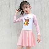 Детский купальник, раздельный комбинезон, быстросохнущий солнцезащитный крем, 2022, подходит для подростков