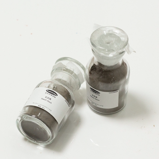 玄武黑 Basalt Black天然矿物油画坦培拉水彩色粉黑色颜料
