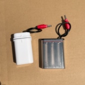 适配九牧电池盒小便器电池盒电池盒电池盒DC插头电池盒