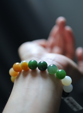 天然和田玉多宝手串12mm