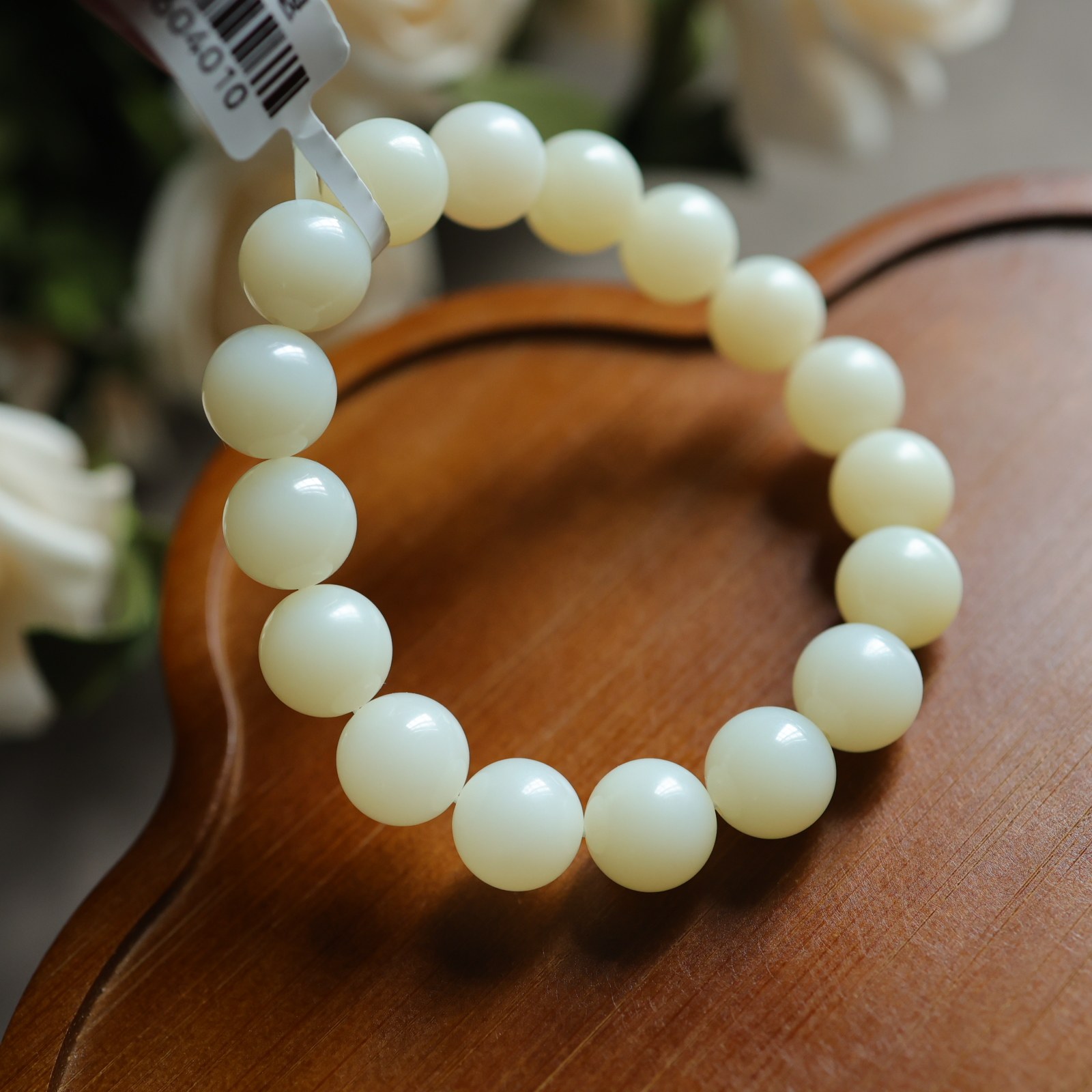 新疆米达和田玉手串11mm