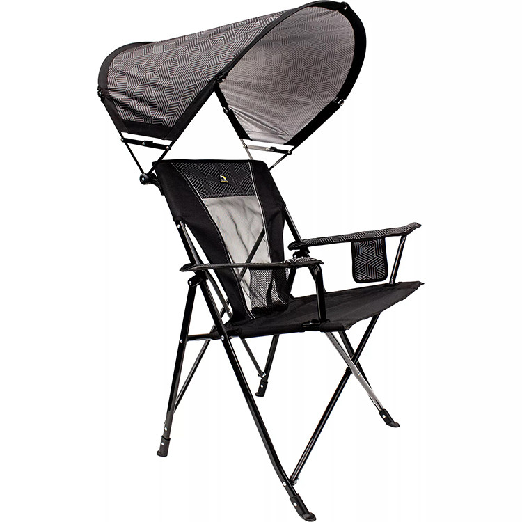 现货 美国原装GCI Sunshade 户外遮阳钓鱼椅 野营露营折叠便携椅