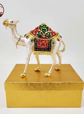 彩锡合金骆驼新疆包邮手工艺品