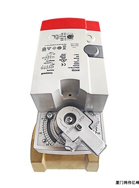 霍尼韦尔 比例调节球阀执行器 螺纹连接阀门 MVN7220配VBA16P-080