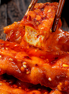 思乡山虎皮豆干豆腐干零食爆汁豆干外焦里嫩解馋豆制品小吃零食