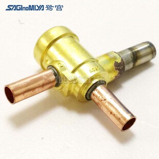 鹭宫SAGINOMIYA直角电磁阀NEV-803DXF空气能热泵空调制冷板换配件