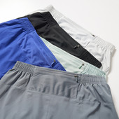 跑步健身裤 后腰拉链口袋运动短裤 夏季 新款 男女同款 冰丝速干三分裤