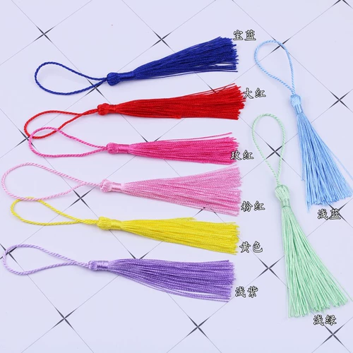 Набор материалов ручной работы с бантиком, китайская подвеска с кисточками, ремешок, аксессуар для волос с аксессуарами, поделки ручной работы