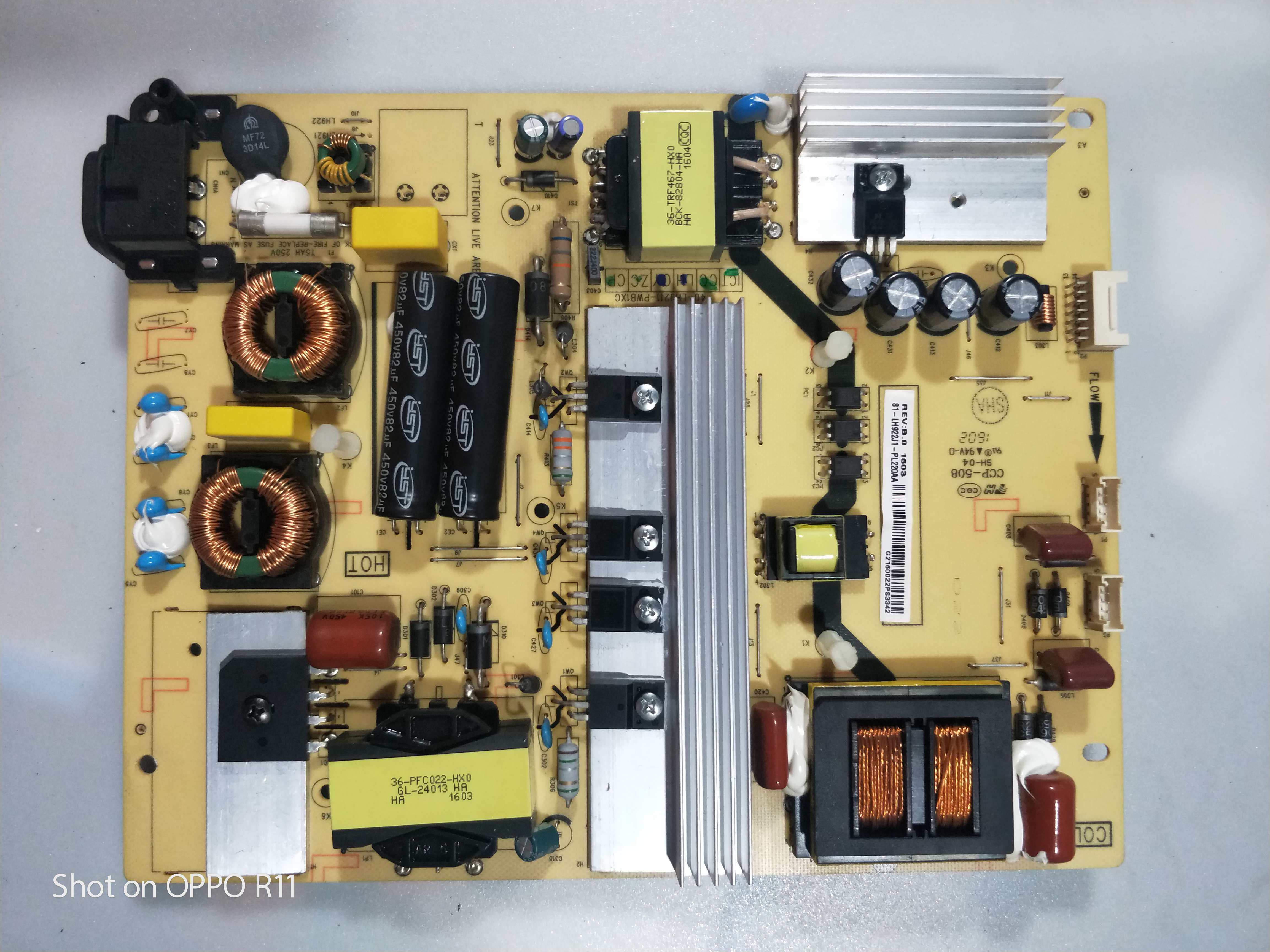 TCL D55A561U 55A620U B55A558U B55A858U电源板40-LH9211-PWB1XG