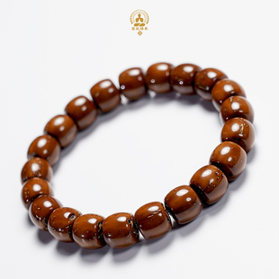 文玩原生态天然招财紫金鼠桶珠直切手串精品绕指柔菩提子佛珠手链