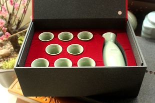 廷怀窑发明专利36项检测数据活态瓷改善水质养生酒壶酒杯汝瓷酒具