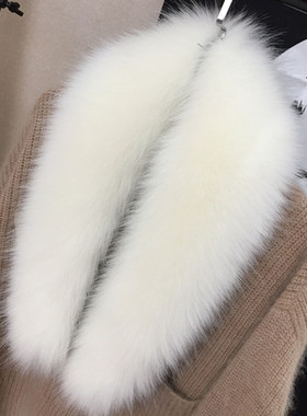 帽条单买羽绒服通用毛领子仿皮草