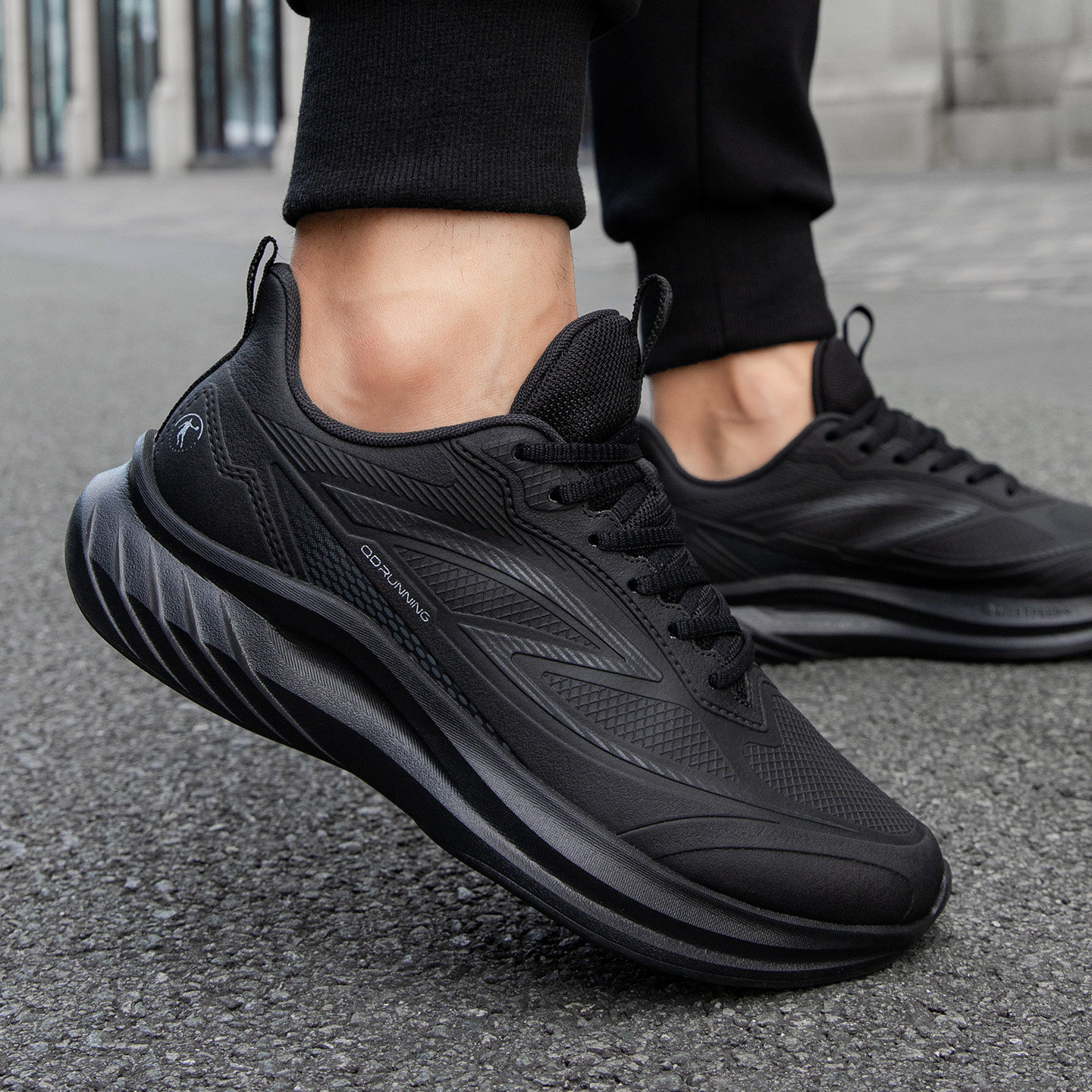 乔丹男鞋运动鞋女子2026春冬季新款官方正品休闲皮面减震跑鞋男士