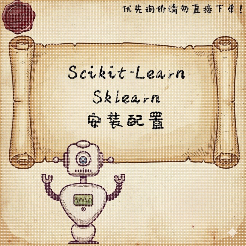 Sklearn安装/Sk-learn安装/Scikit-Learn安装/Python机器学习