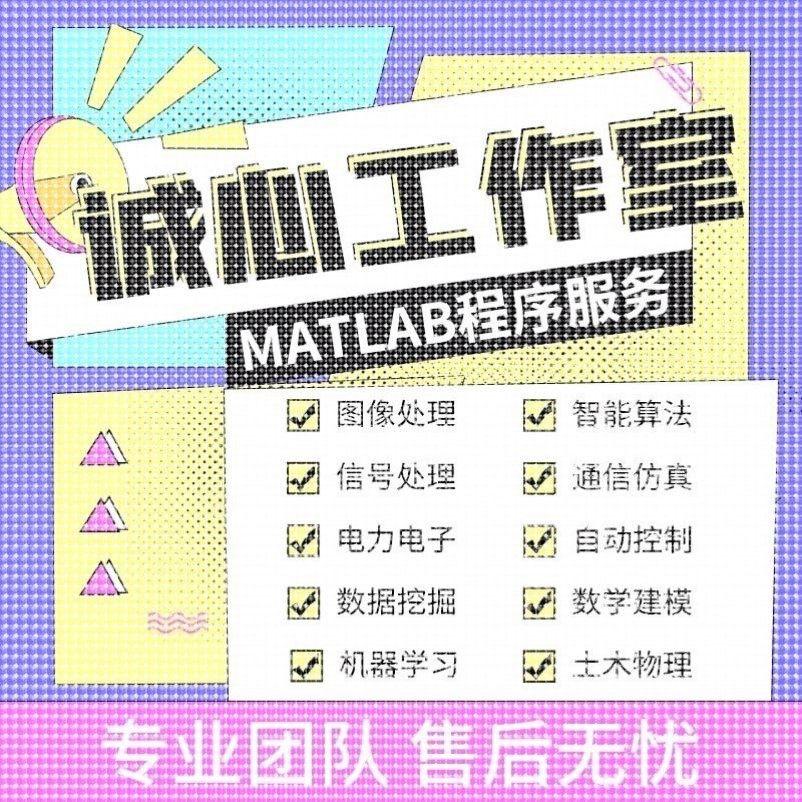 Python程序Matlab代做图像处理通信彷真神经网络深度机器学习算法