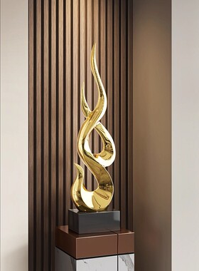 节节高升现代简约高档竖高摆件