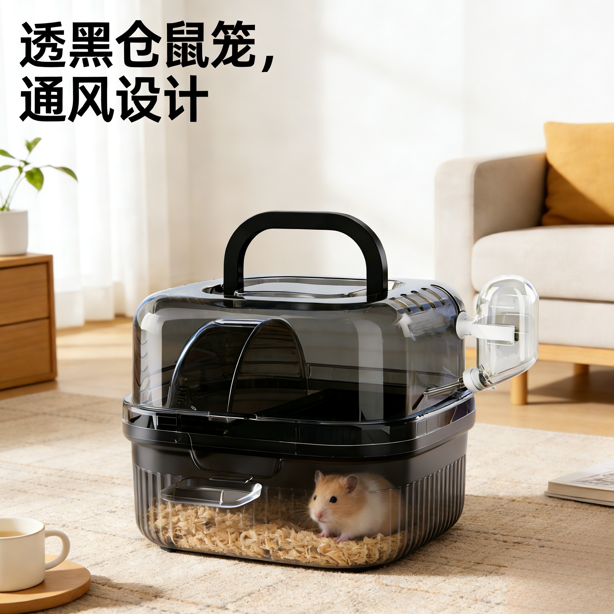 仓鼠高透仓鼠笼便携外出笼子蜜袋鼬花枝鼠金丝熊全景外带宠物用品,宠物/宠物食品及用品,笼子,淘宝优惠券,粉丝福利购,淘宝优惠卷