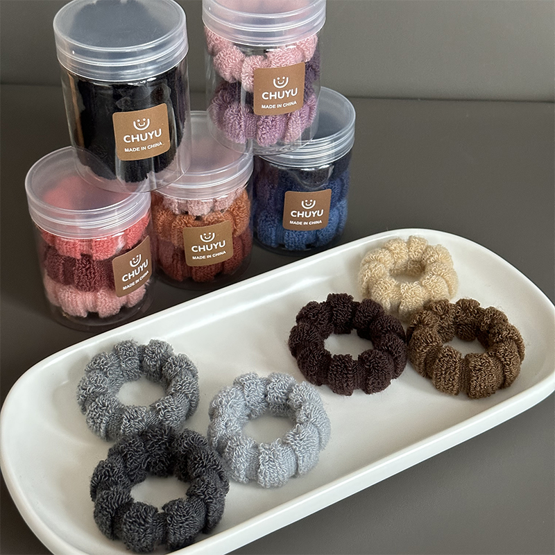 朵尚发圈皮筋日韩加厚毛巾圈