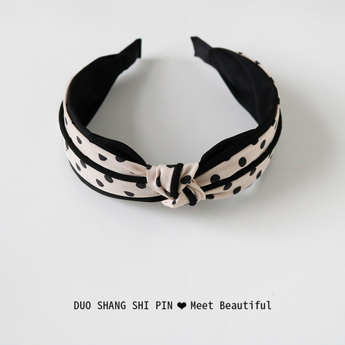 朵尚发箍布艺日韩波点头箍