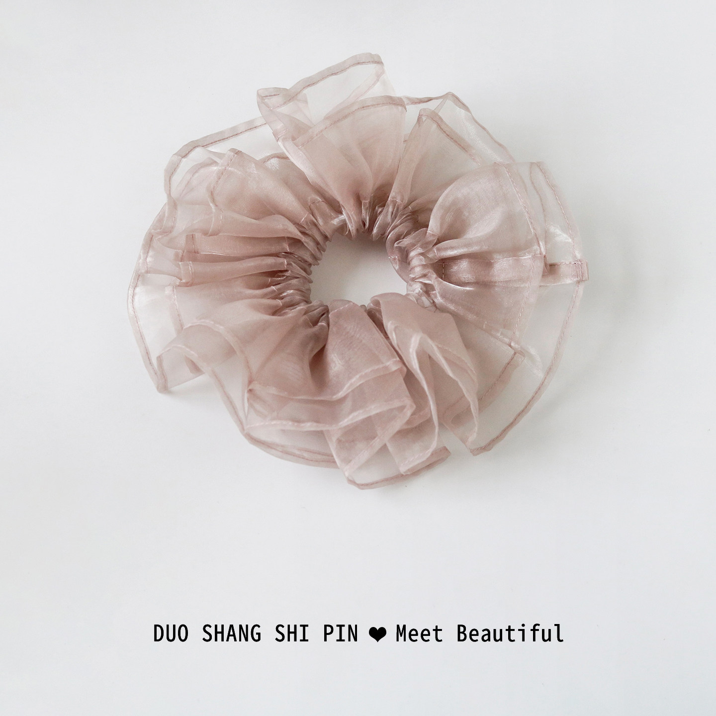 超仙纱纱头花大肠发圈女马尾发绳高级感森系网红发饰双层大号头绳,饰品/流行首饰/时尚饰品新,发饰,淘宝优惠券,粉丝福利购,淘宝优惠卷