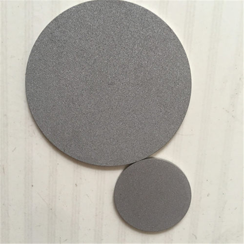 粉末烧结钛 空气过滤多孔钛合金 不锈钢烧结板科研实验材料 - 封面