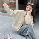 数据好新款出货中！25秋新款麂皮绒外套257-58521-P155K218，女装短外套，浙宝257