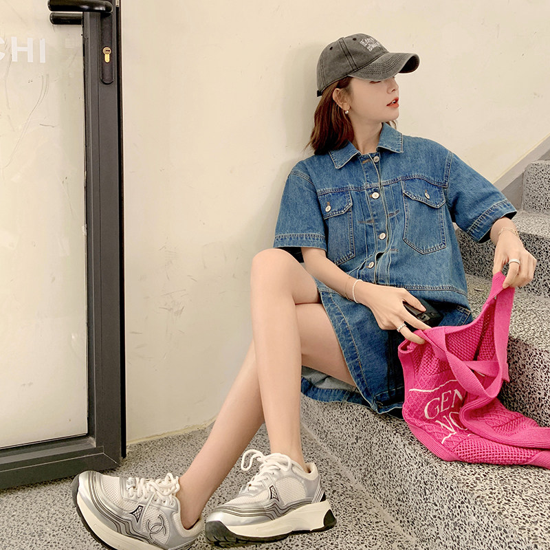 现货！牛仔裙257-58279-P125K178,女装连衣裙,浙宝257