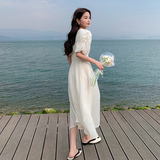 已出货！新加粉色仙仙的长款连衣裙257-58271-P115K168，女装连衣裙，浙宝257