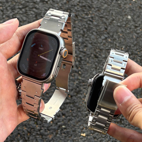 适用华为watchFIT5复古机甲圆点5pro个性fit4/3时尚+秒变表壳腕带