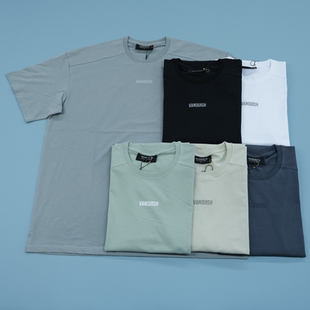 VANQUISH ESSENTIAL健身短袖男宽松大码运动休闲圆领t恤棉潮上衣