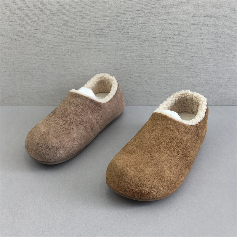 工厂断码处理冬季新款女鞋圆头套脚平底复古勃肯鞋加绒保暖女棉鞋,女鞋,深口单鞋,淘宝优惠券,粉丝福利购,淘宝优惠卷