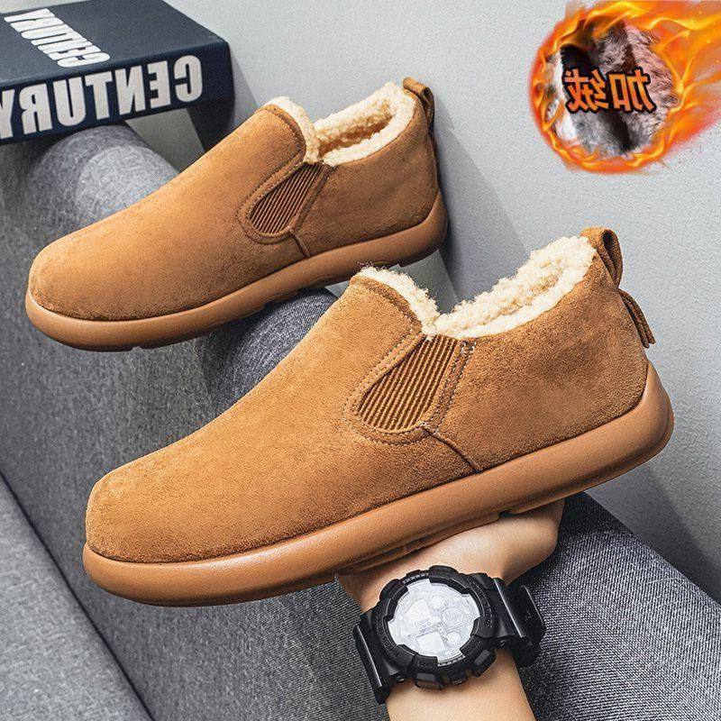 男鞋春秋新款皮面脖肯鞋男低帮软底休闲鞋磨砂皮一脚蹬丑萌大头鞋,居家布艺,居家棉拖/棉鞋,淘宝优惠券,粉丝福利购,淘宝优惠卷