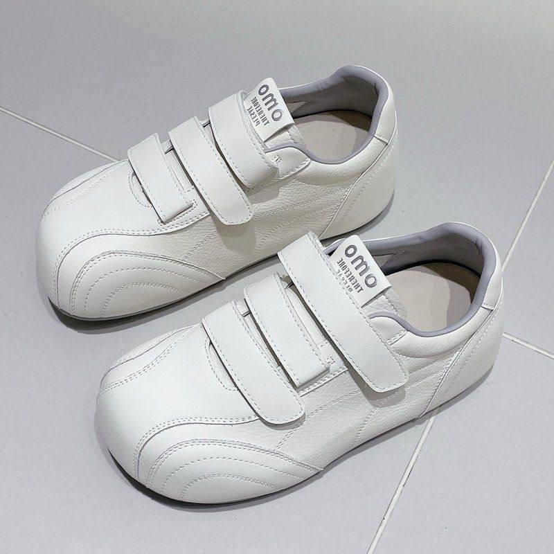 阿甘鞋小白魔术贴女厚底休闲百搭新款春季运动鞋芭蕾2026鞋德训,女鞋,帆布鞋,淘宝优惠券,粉丝福利购,淘宝优惠卷