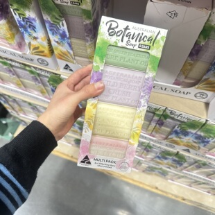 新品Costco代澳洲Botanical纯植物精油香皂4种香味沐浴果香型肥皂